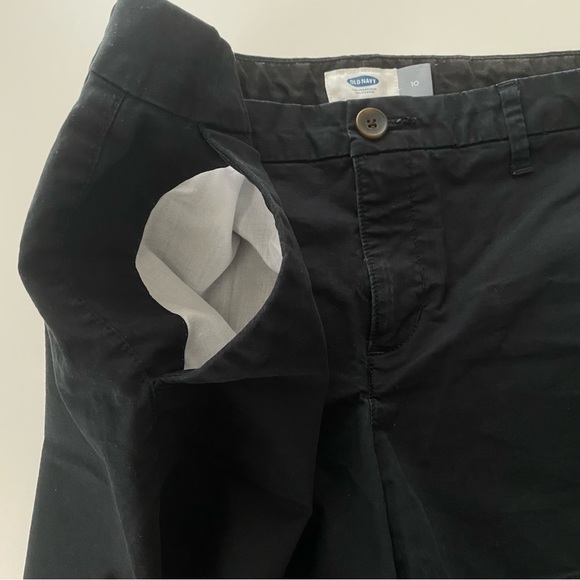Old Navy Black Chino Shorts Size 10 - Picture 6 of 11